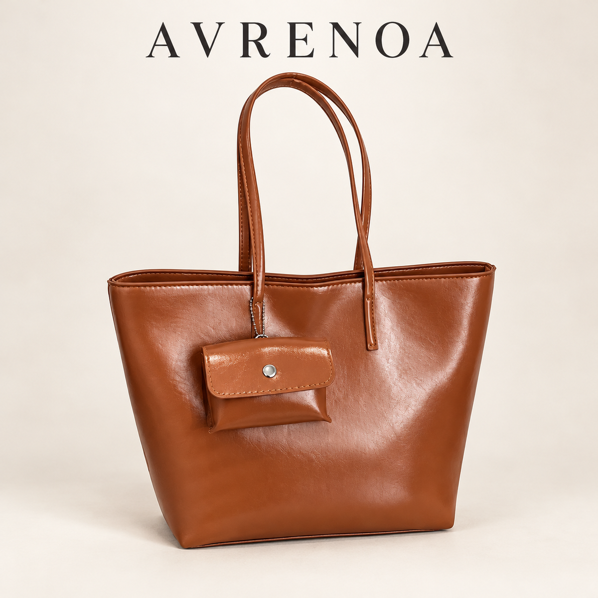 AVRENOA Everyday Tote with Matching Mini Pouch