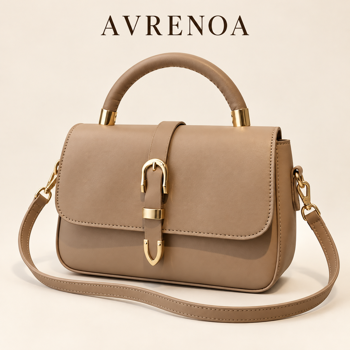 AVRENOA Signature Top Handle Bag